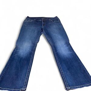 Lane Bryant Flare Blue Jeans Size 18